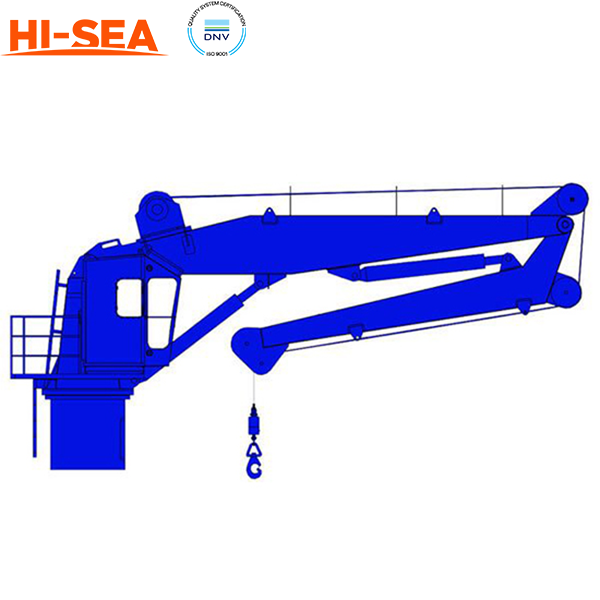 66kN2m-18kN8m Hydraulic Knuckle Crane